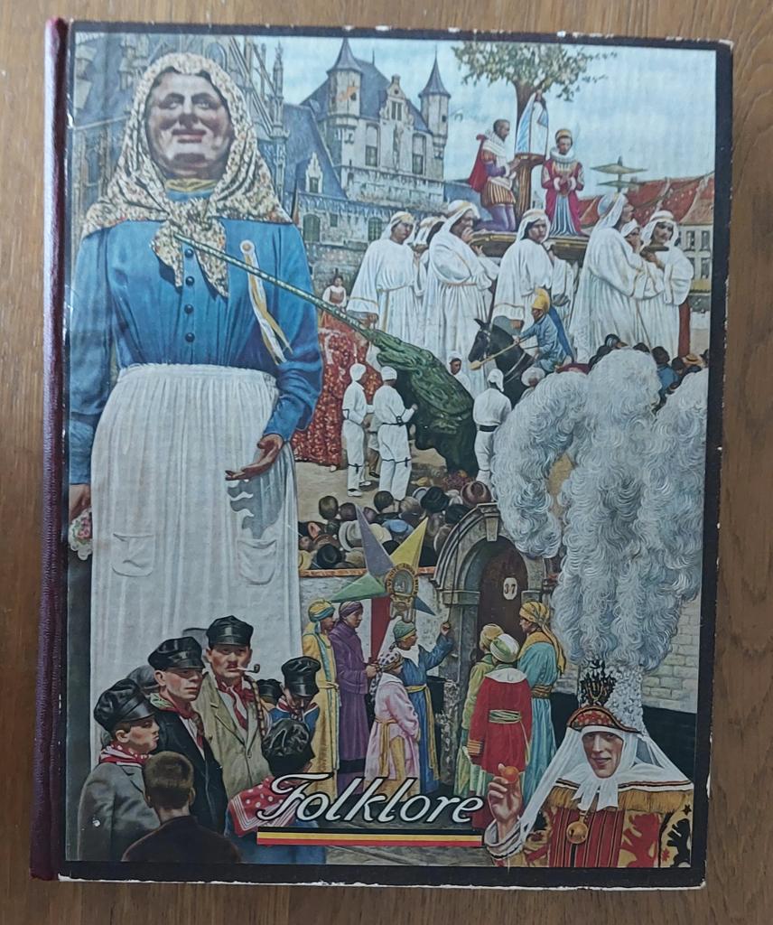 Folklore belge, Côte d'or 1948, Envoi, Utilisé, Livre d'images