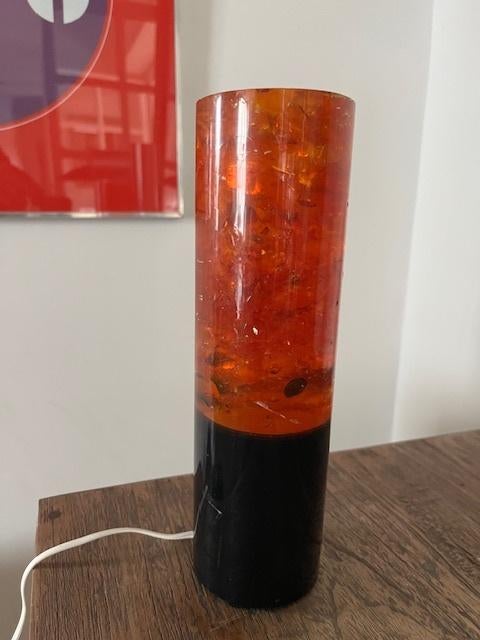 Rare lampe résine fractale Pierre Giraudon, Antiquités & Art, Enlèvement