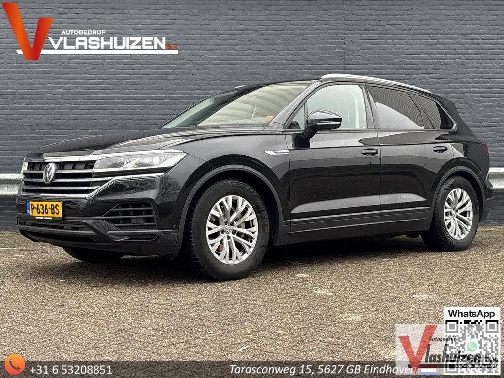 Volkswagen Touareg 3.0 TDI R-Line | Luchtvering | Camera | L, Auto's, Automaat, 173 g/km, Zwart, Diesel