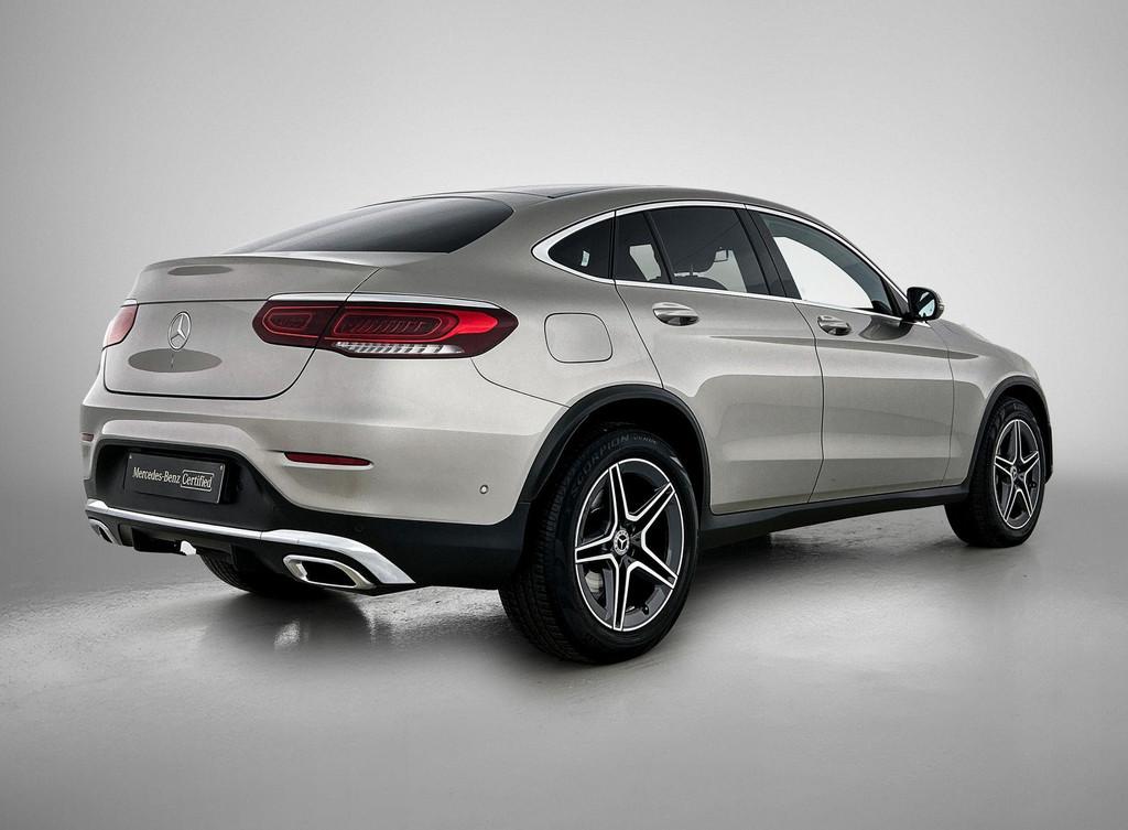 Mercedes-Benz GLC-Klasse 200 D 4MATIC Coupé AMG Line | Trek, Auto's, Mercedes-Benz, Automaat, Stof, Gebruikt, 4 cilinders