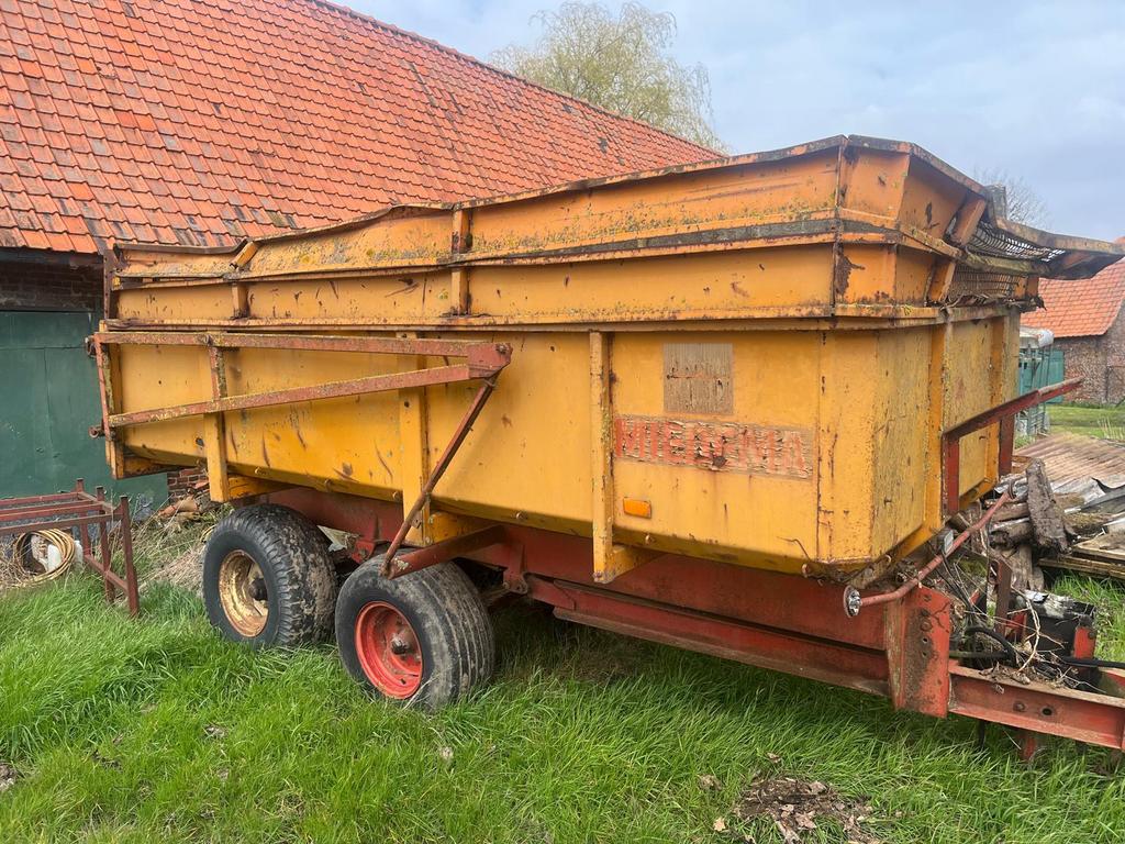 Miedema 2-assige kar te koop, Zakelijke goederen, Landbouw | Werktuigen, Ophalen, Akkerbouw, Transport