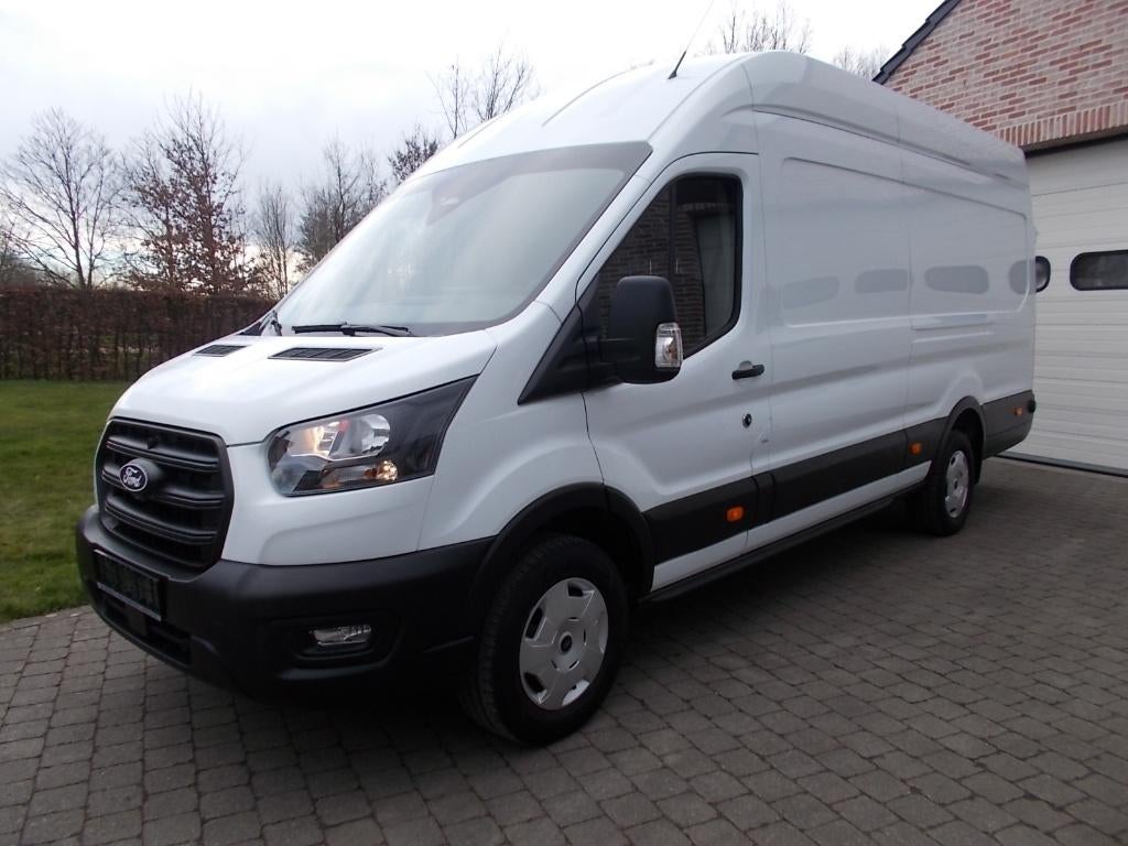 Ford Transit L4H3 Apple Carplay - Camera, Auto's, Bestelwagens en Lichte vracht, Euro 6, Bedrijf, 5 deurs, Ford