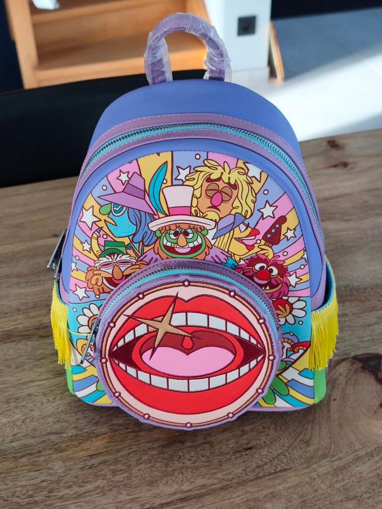 Loungefly : Backpack Disney 100 The Muppet Show, Ophalen of Verzenden, Nieuw, Overige merken