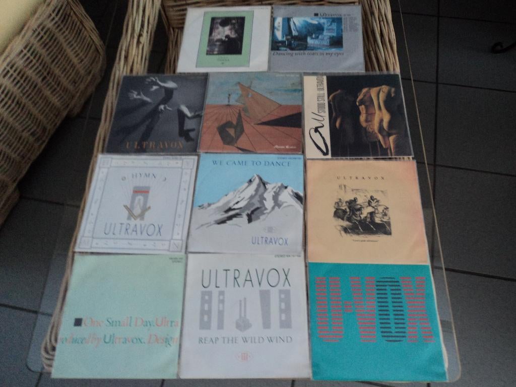 Ultravox lot 12 singles voor 25 euro!, Cd's en Dvd's, Vinyl Singles, Overige genres, 7 inch, Single, Ophalen of Verzenden