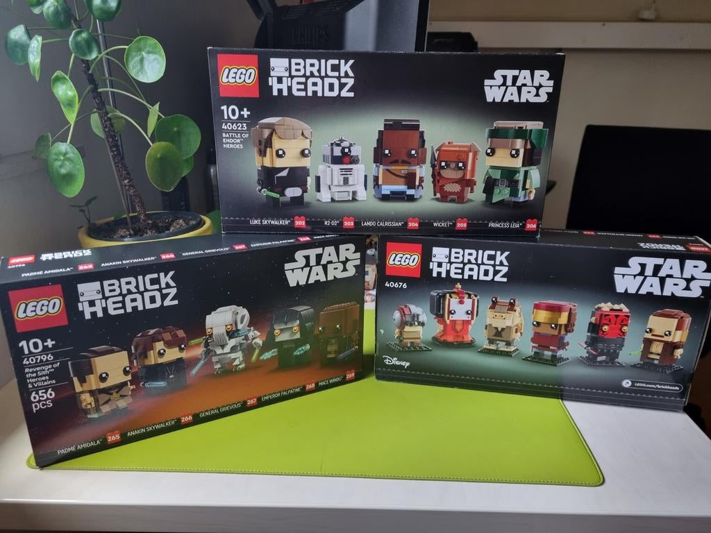 Lego star wars Brickheadz + LOTR, Ophalen, Nieuw, Overige typen