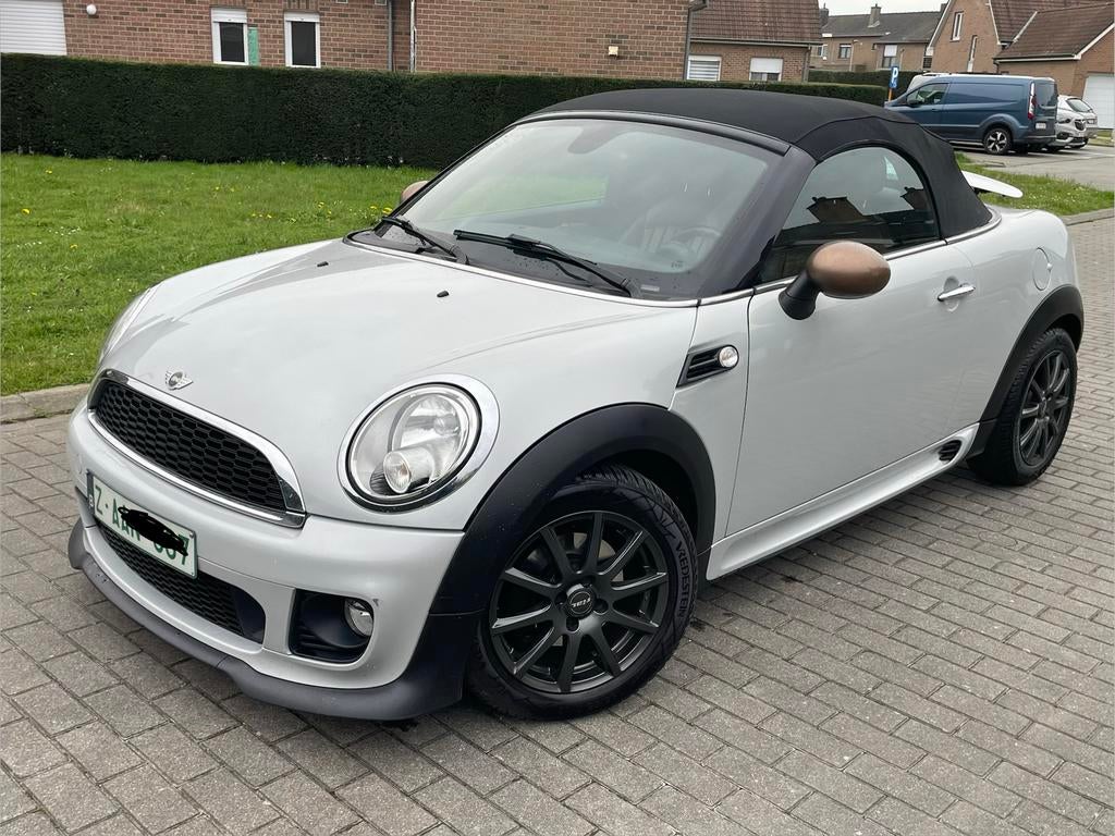 Mini Cooper Roadster Cabriolet 1.6 Benzine 99.000 km, Lederen bekleding, Euro 5, Cabriolet, Roadster