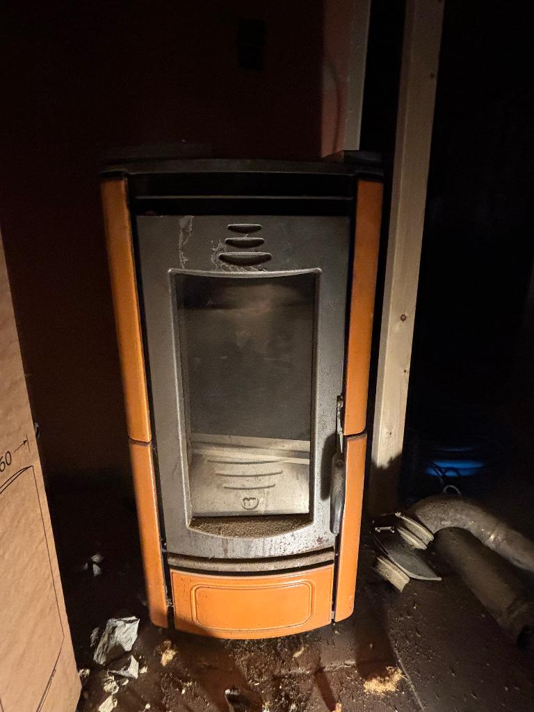 Poil, Enlèvement, Utilisé, Poêle à granulés