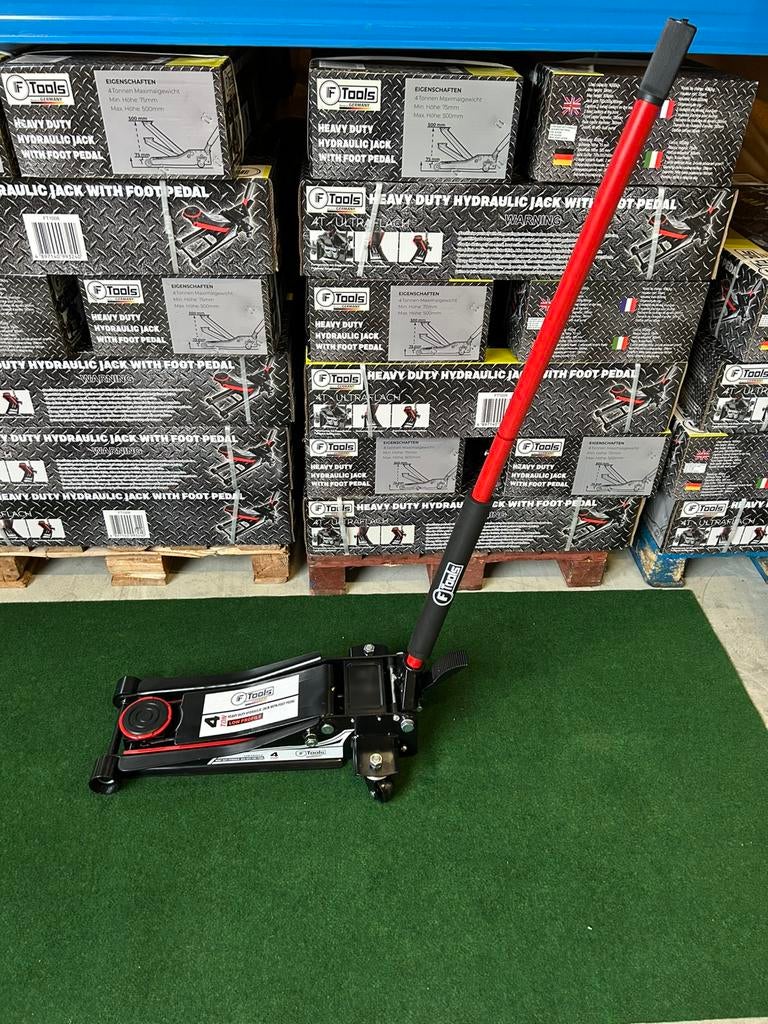 Nieuwe F-Tools 4-ton hydraulische garage krikken, Auto diversen, Krikken, Ophalen, Hydraulisch, Garagekrik