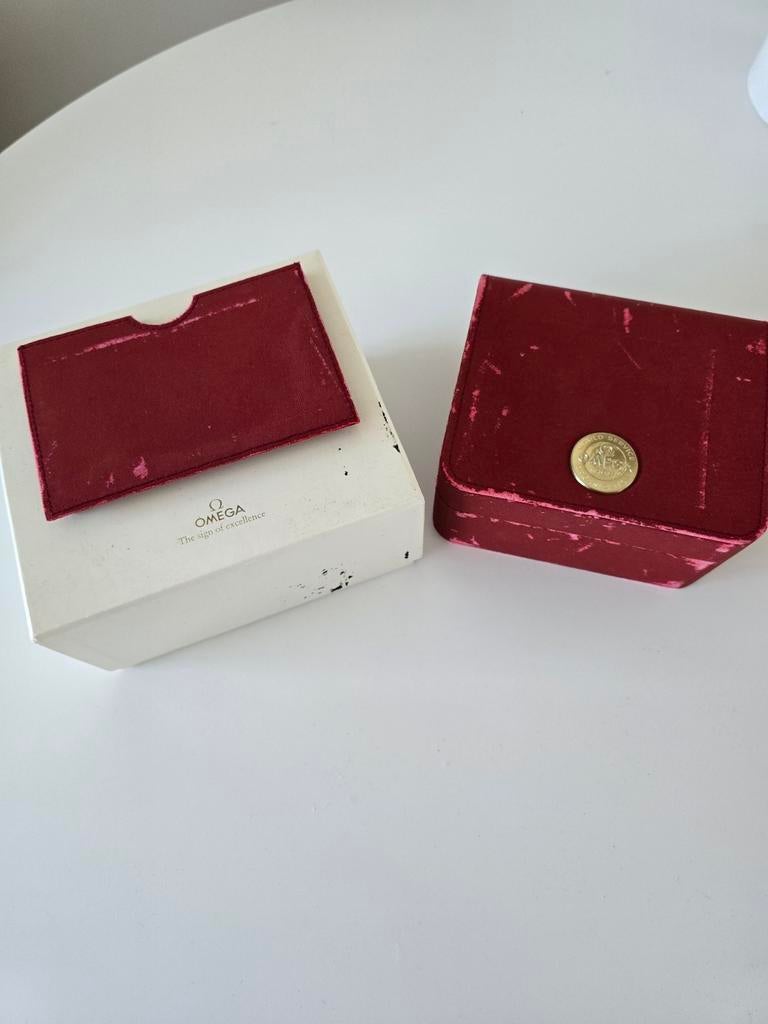 Omega Speedmaster-doos, Overige materialen, Gebruikt, Polshorloge, Overige materialen