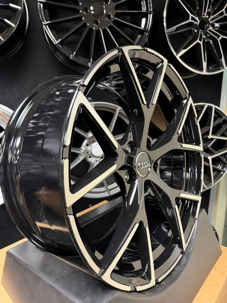 19 inch velgen voor Audi RS look 5x112 A3 A4 A6 Q2 S3 RS3 VW, Auto-onderdelen, Banden en Velgen, 19 inch, Velg(en), Nieuw, Ophalen of Verzenden