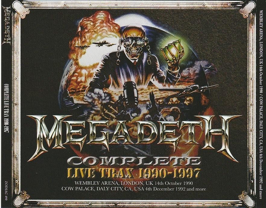 3 CD's MEGADETH - Complete Live Trax, Verzenden, Nieuw in verpakking