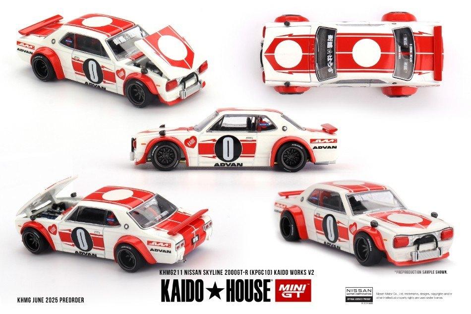 KAIDO HOUSE NISSAN SKYLINE 2000 GTR, Auto, Ophalen of Verzenden, KAIDO HOUSE, Nieuw