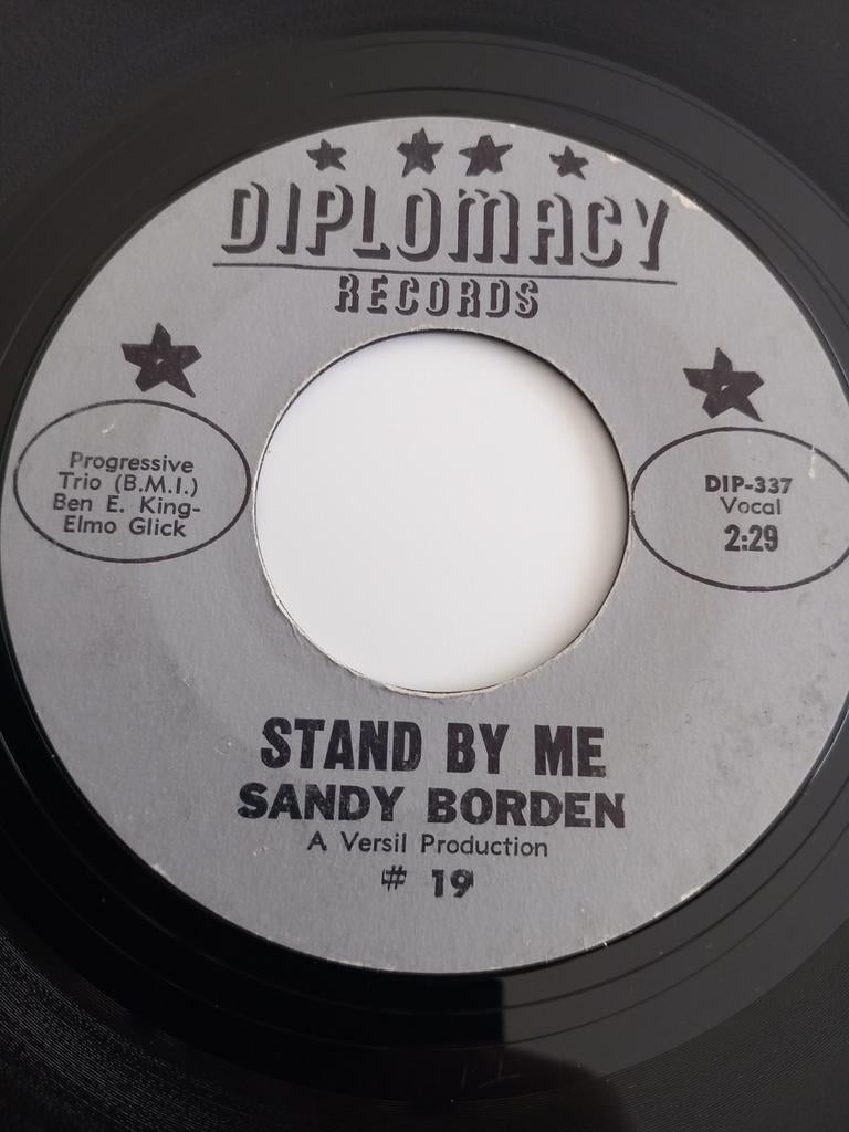 SANDY BORDEN. STAND BY ME. R&B USA 45T