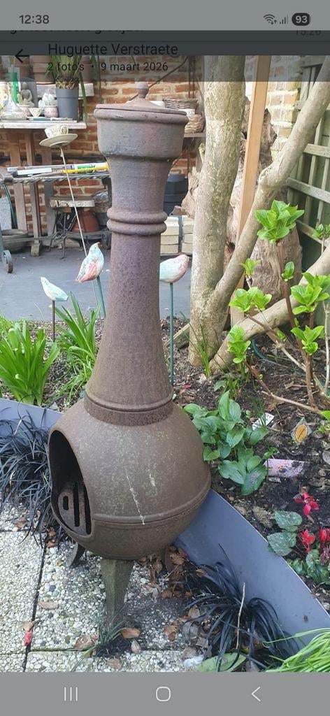 Gietijzeren  tuinhaard, Tuin en Terras, Tuinhaarden, Ophalen