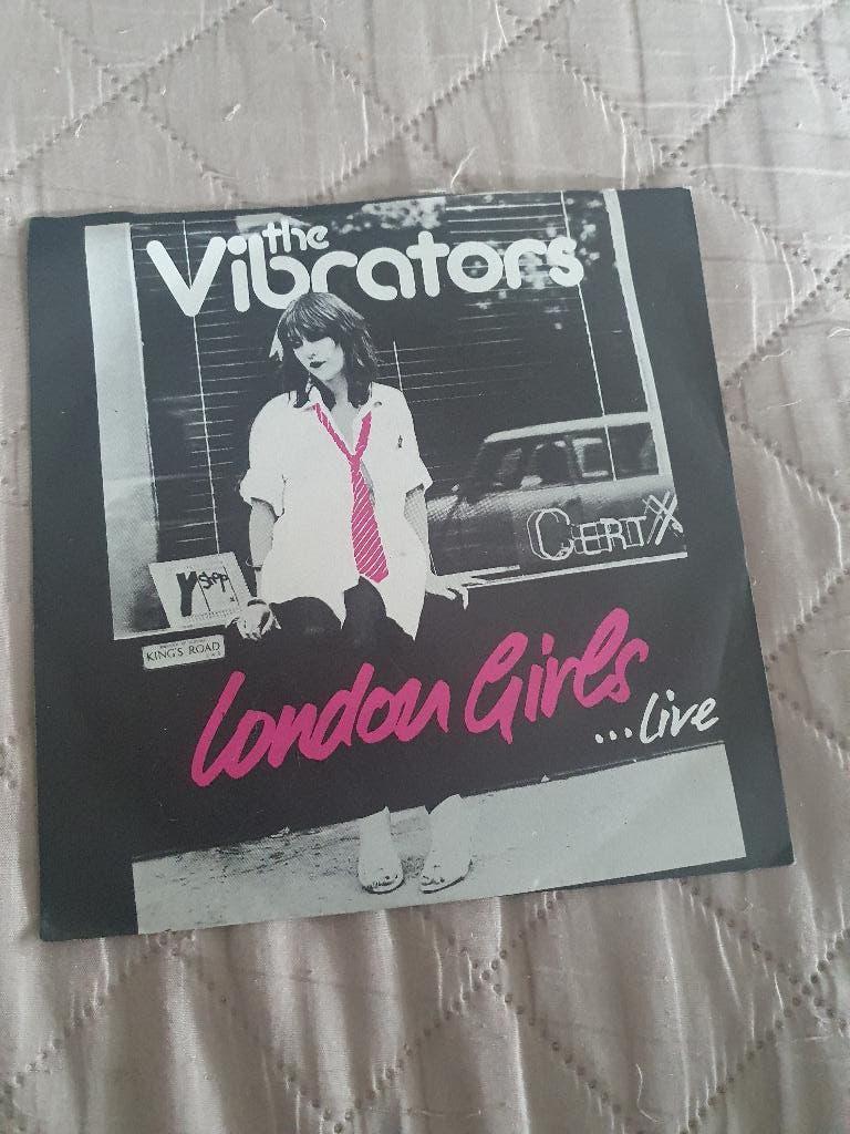 S - The Vibrators – London Girls ... Live - 1977, 7 inch, Single, Ophalen of Verzenden, Zo goed als nieuw