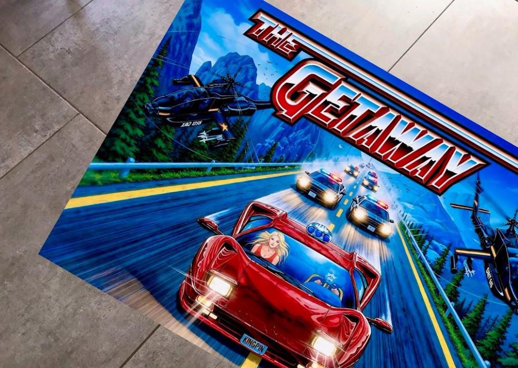 Translite Flipper Getaway 2.0, Autres marques, Flipper (jeu), Comme neuf, Électronique