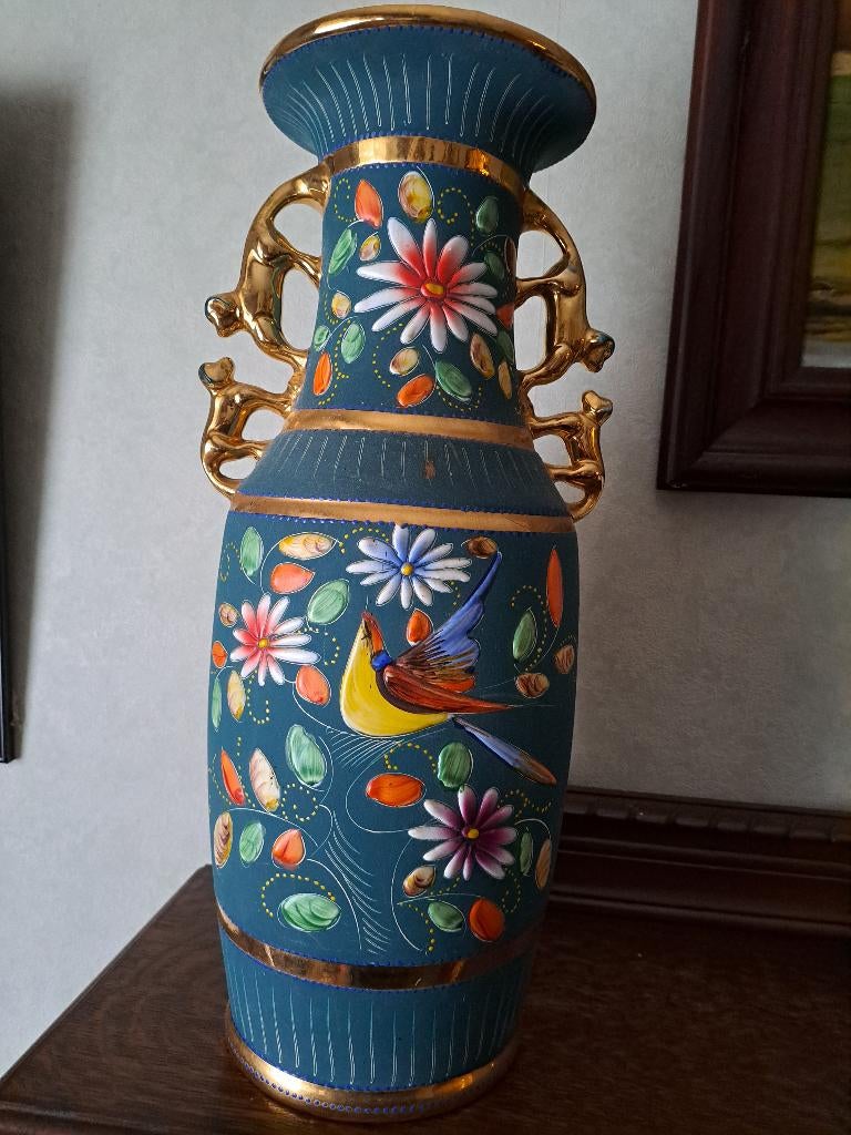 Vaas 'potiche ' H.Bequet Quaregnon, Antiquités & Art, Enlèvement