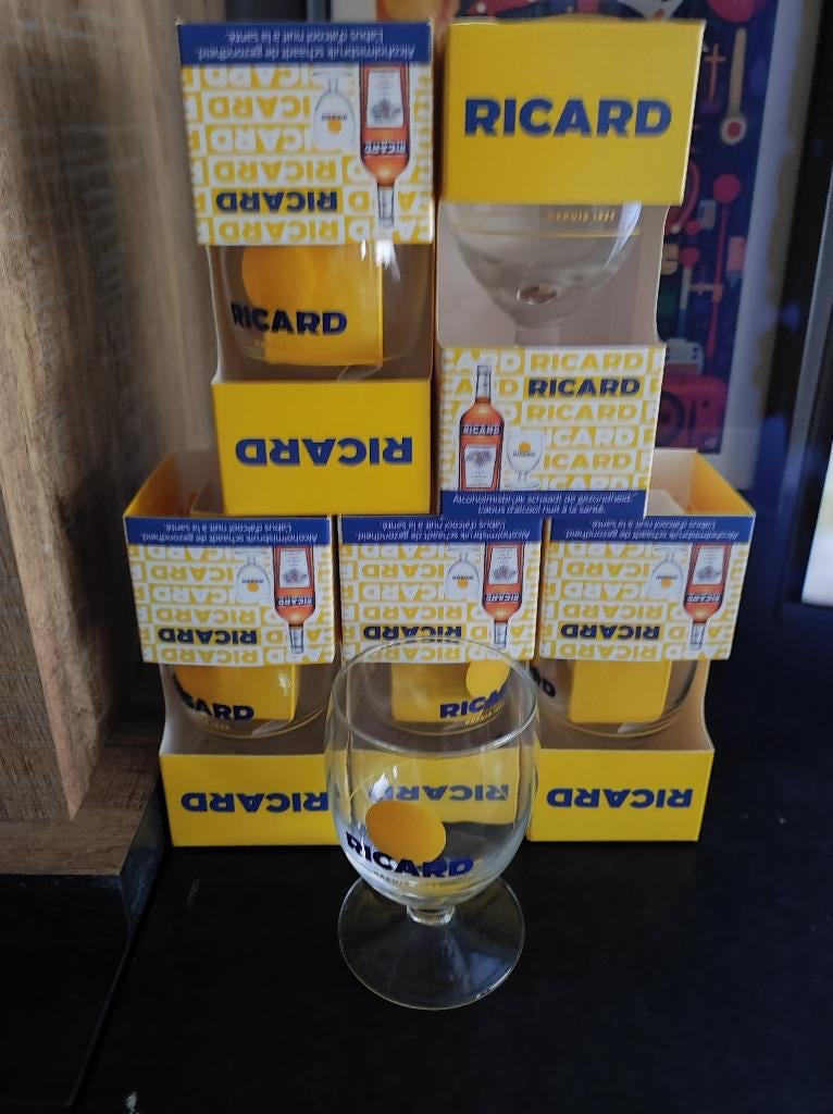 Ricard glazen, Verzamelen, Ophalen, Nieuw