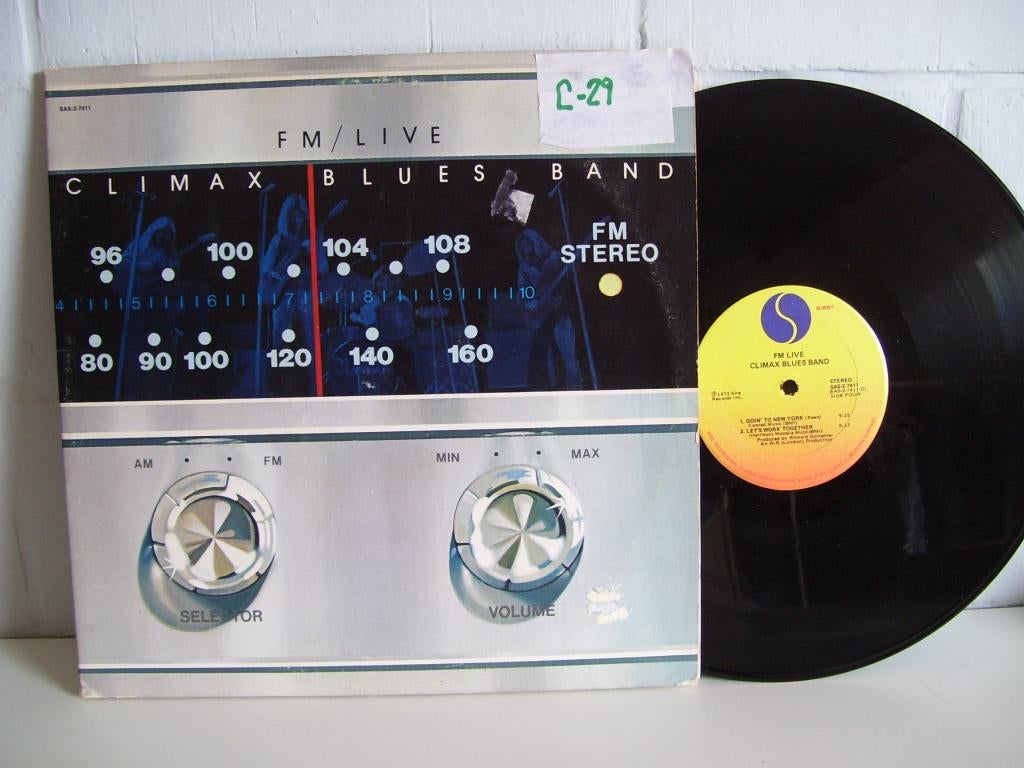 CLIMAX BLUES BAND  fm/live ( 2 lps ), Cd's en Dvd's, Vinyl | Rock, Ophalen of Verzenden, Gebruikt, 12 inch, Poprock