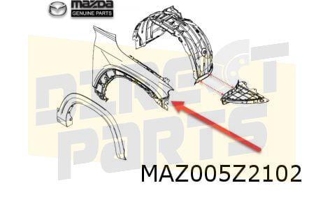 Mazda MX-30 (7/20-) voorscherm Rechts Origineel! DN4E52111, -, Verzenden, -, Nieuw