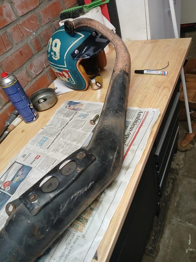 Uitlaat honda mbx 80cc, Enlèvement ou Envoi, Pot d'échappement, [Honda]