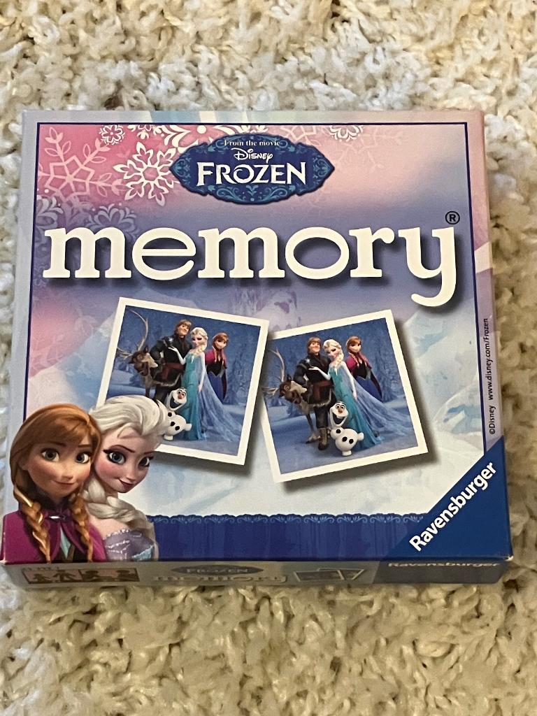 Spel - Frozen - Memory, Ophalen of Verzenden, Zo goed als nieuw