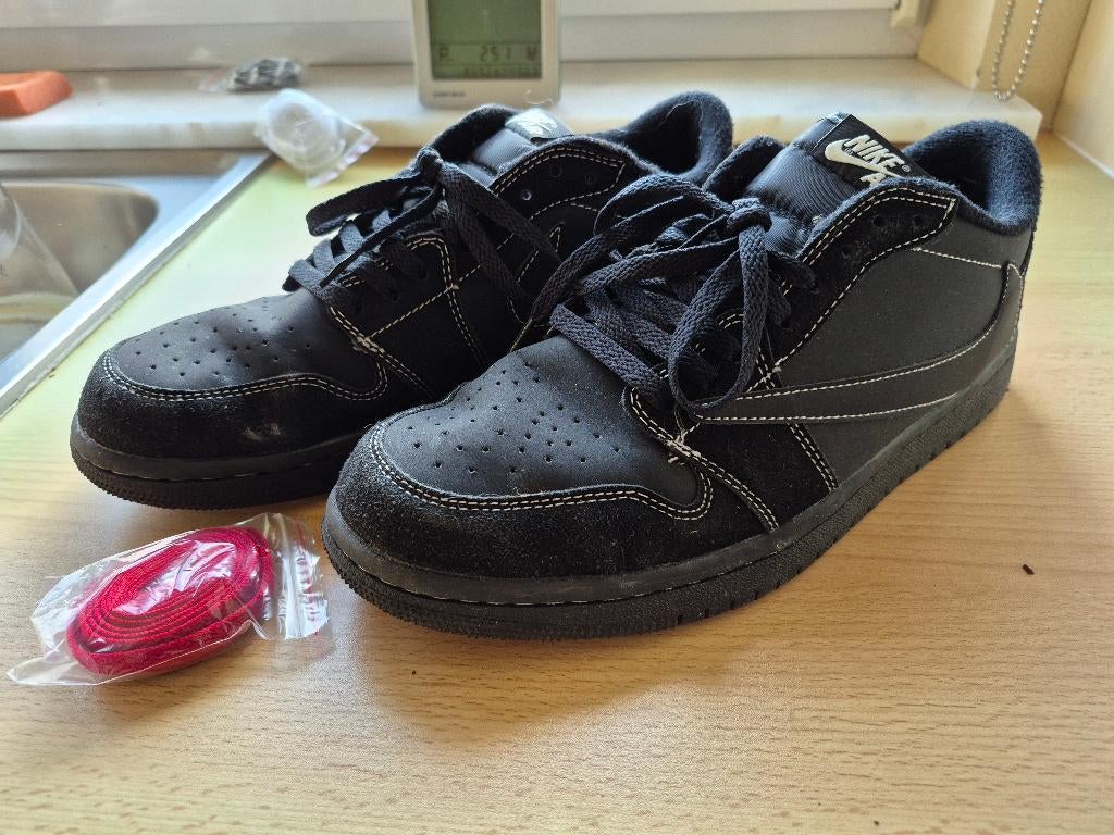 Jordan 1 Retro Low OG SP Travis Scott Black Phantom T43, Vêtements | Hommes, Chaussures, Enlèvement ou Envoi, Comme neuf, Nike air Jordan