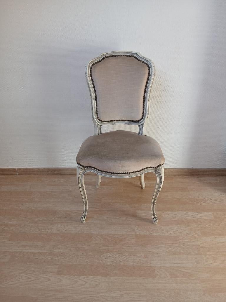 Ensemble de 8 chaises et 2 fauteuils assortis, Maison & Meubles, Chaises, Utilisé, Cinq, Six Chaises ou plus, Bois, Tissus, Autres couleurs