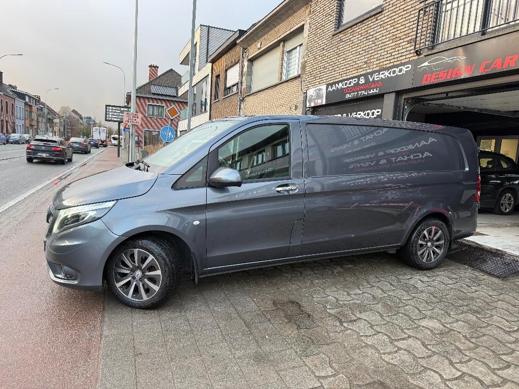 Mercedes Vito 119CDI 190Pk L3 Automatic Xenon Navi, Autos, Argent ou Gris, Achat, Entreprise, Carnet d'entretien