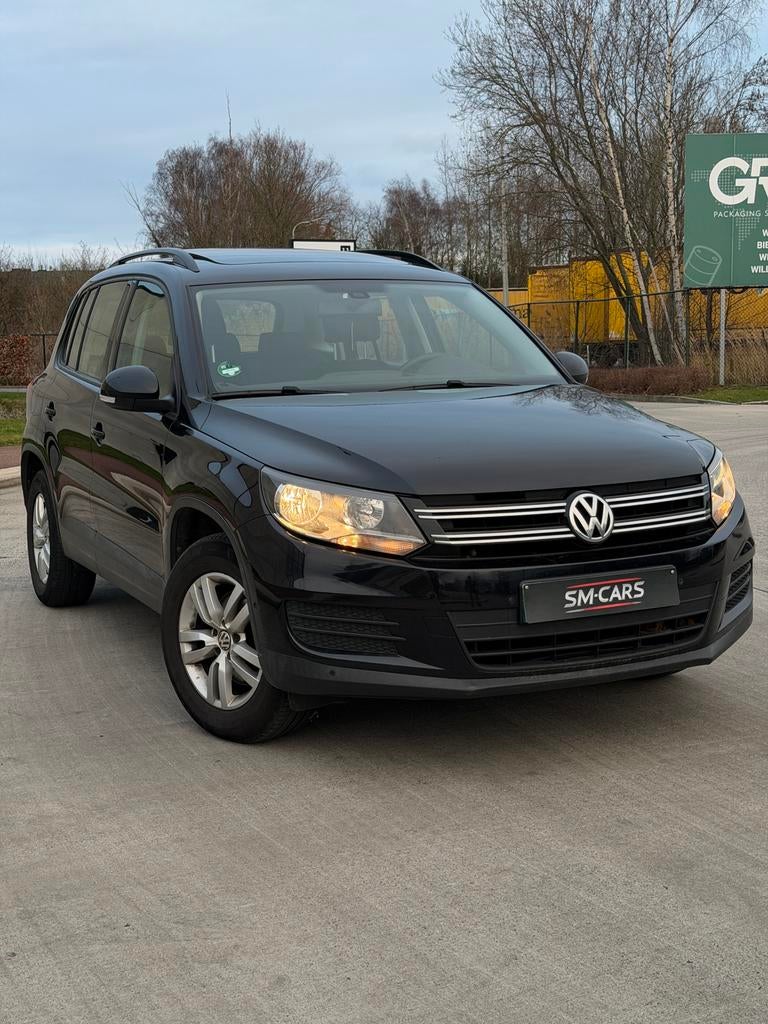 Volkwagen Tiguan, Auto's, Volkswagen, Automaat, Stof, 4 cilinders, Zwart