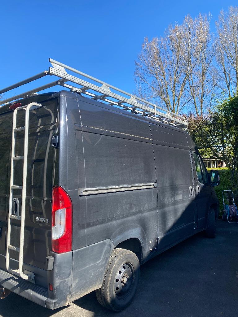 Aluminium imperiaal met ladder Peugeot boxer L2H2/2015, Autos : Pièces & Accessoires, Autres pièces automobiles, Enlèvement, Utilisé