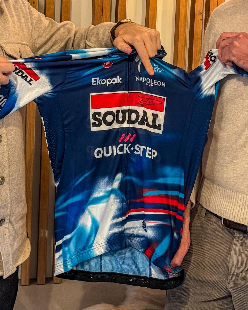Signed Remco Evenepoel Jersey – Charity for Cliniclowns, Ophalen of Verzenden, Zo goed als nieuw, Kleding