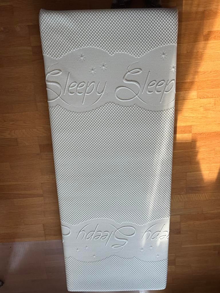 Matras Sleepy, Ophalen, Eenpersoons, Zo goed als nieuw, 80 cm