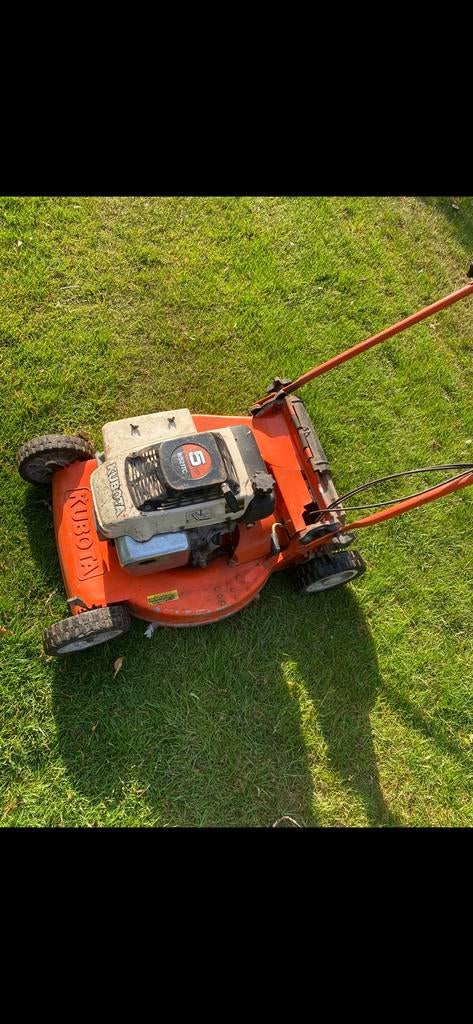 Grasmaaier Kubota, Jardin & Terrasse, Tondeuses à gazon, Enlèvement, Comme neuf