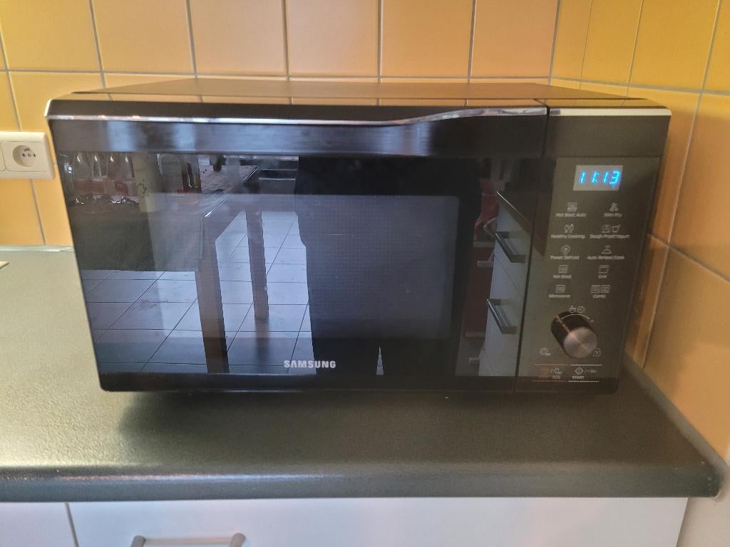 combi-oven samsung, Ophalen, Hete lucht