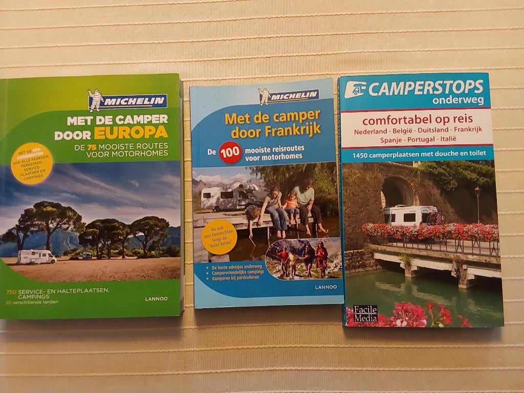Camper boeken, Boeken, Reisgidsen, Ophalen, Europa, Diverse auteurs, Zo goed als nieuw