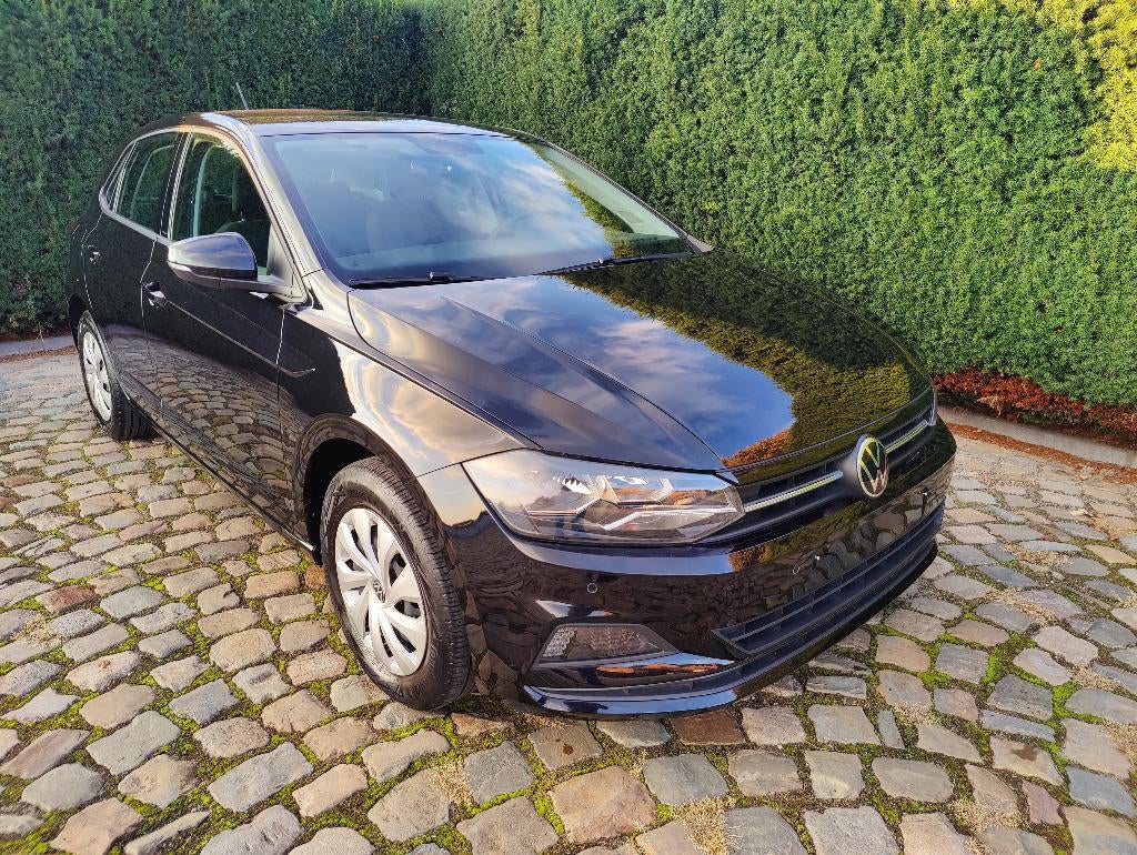 Volkswagen Polo 1.0 TSI OPF Comfortline, Auto's, Voorwielaandrijving, Stof, Zwart, 5 deurs