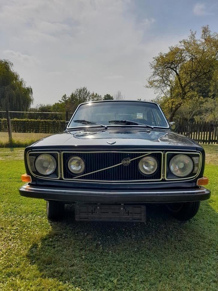 Volvo 144 met b20 motor en 0verdrive wagen is in goede staat, Auto's, Volvo, 4 deurs, Overige modellen, Blauw, Bedrijf