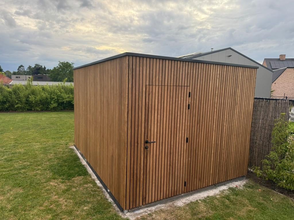 NIEUW Tuinhuis VANO fraké - 400x300, Hobby en Vrije tijd, Overige Hobby en Vrije tijd, Nieuw, Verzenden