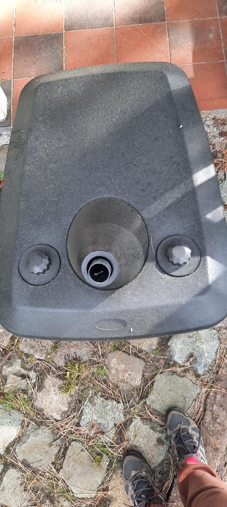 Parasol voet, Tuin en Terras, Ophalen, Zo goed als nieuw