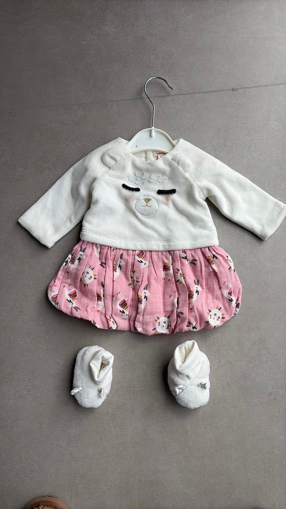 Prachtig babykleedtje Merk Catimini 3-6 m, Enfants & Bébés, Vêtements de bébé | Taille 56, Enlèvement ou Envoi, Neuf, Fille, Robe ou Jupe
