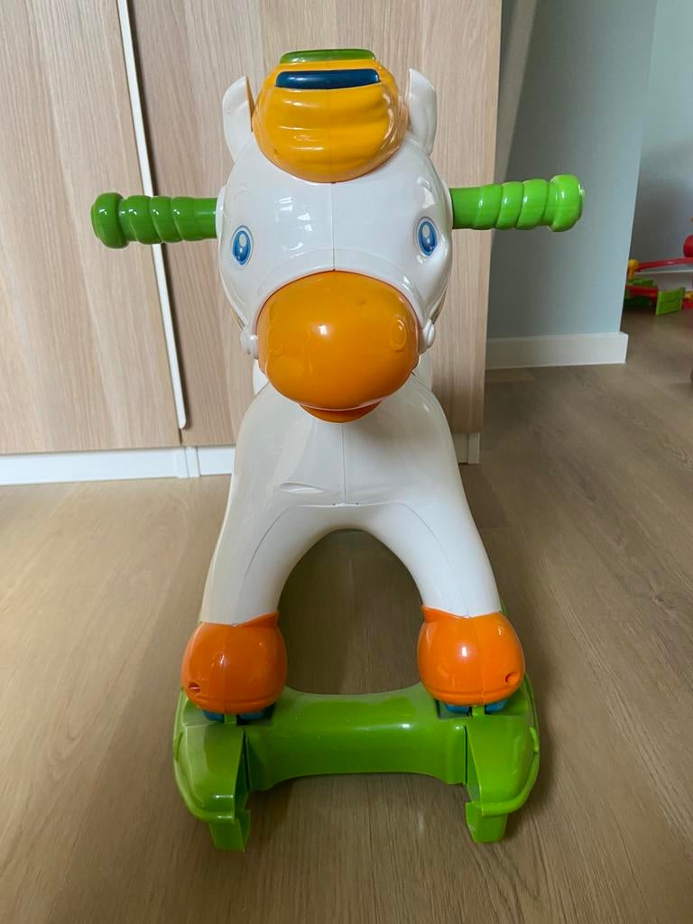 Clementoni schommelpaard, Ophalen, Gebruikt