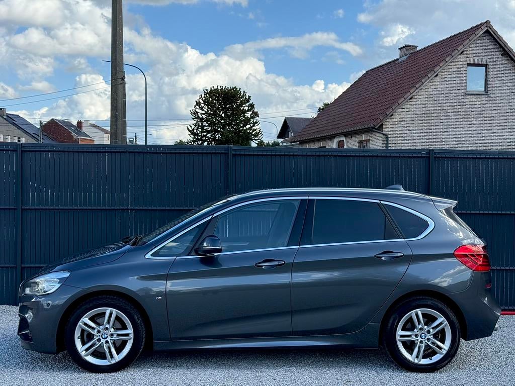 Bmw 216d Active Tourer 09/2015 181852Km M Packet Sport Tvac, Autos, BMW, Cuir, Argent ou Gris, Achat, Euro 6