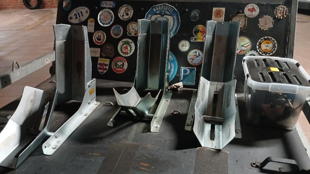 TE HUUR - Aanhangwagen voor Vespa en/of Motor, Auto diversen, Aanhangers en Bagagewagens, Gebruikt, Ophalen