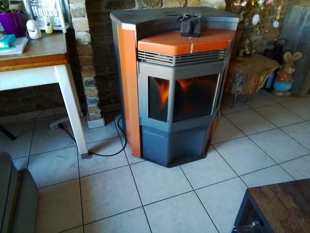 Pelletkachel ryka, Ophalen, Pelletkachel