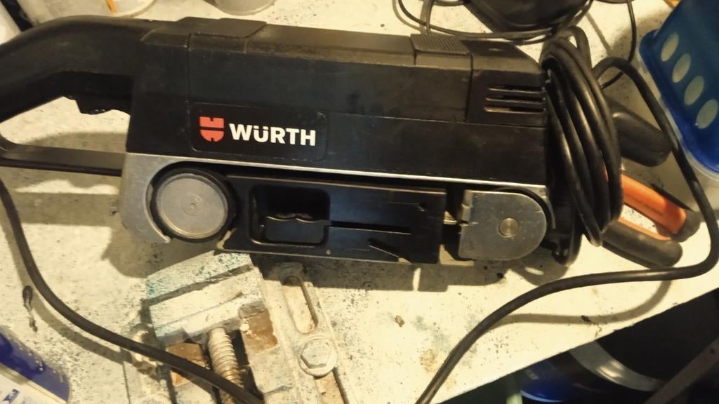 Ponceuse à bande WURTH HBS 533 en très bon état, Enlèvement, Ponceuse à bande