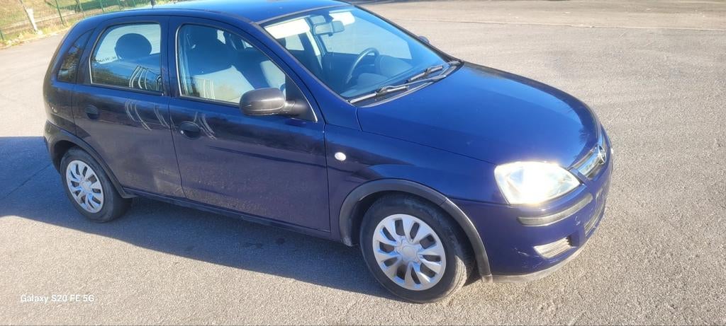 OPEL CORSA 2005+1.0ES+EURO4 +118000KM POUR 899 EU, Auto's, Opel, Blauw, Bedrijf, 1000 cc, Euro 4