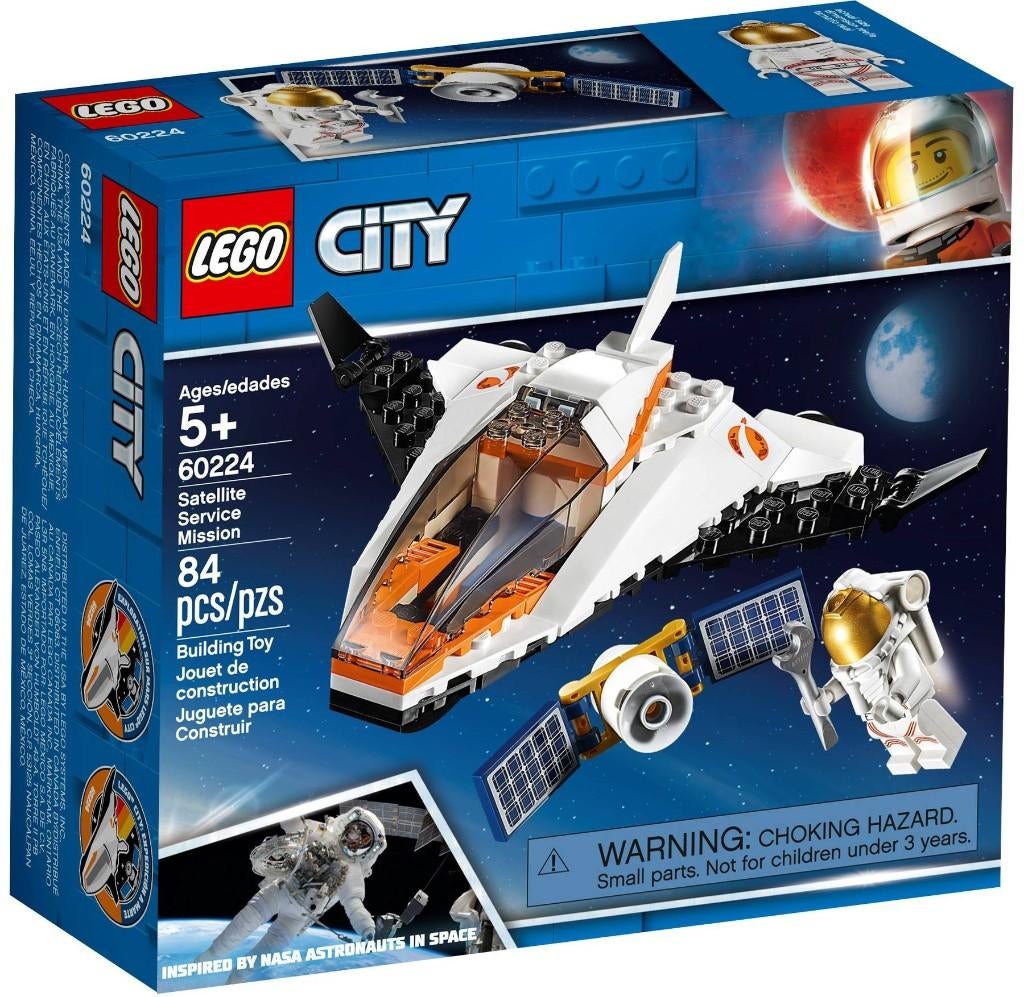 LEGO 60224 Satellite Service Mission - City, Enfants & Bébés, Jouets | Duplo & Lego, Neuf, Lego, Ensemble complet, Enlèvement ou Envoi