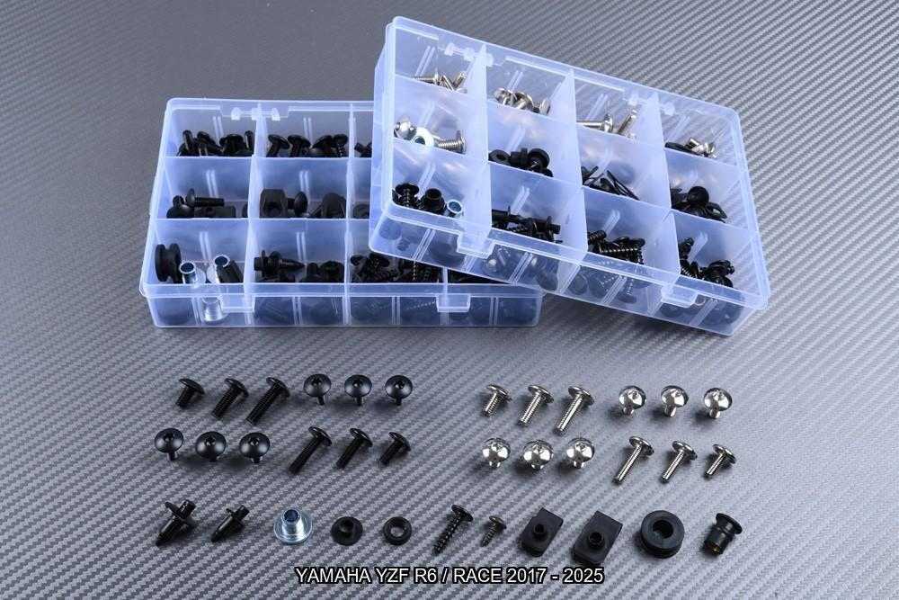 Kit visserie spécifique pour YAMAHA YZF R6 / RACE 2017 2025, Motos, Enlèvement ou Envoi, Neuf
