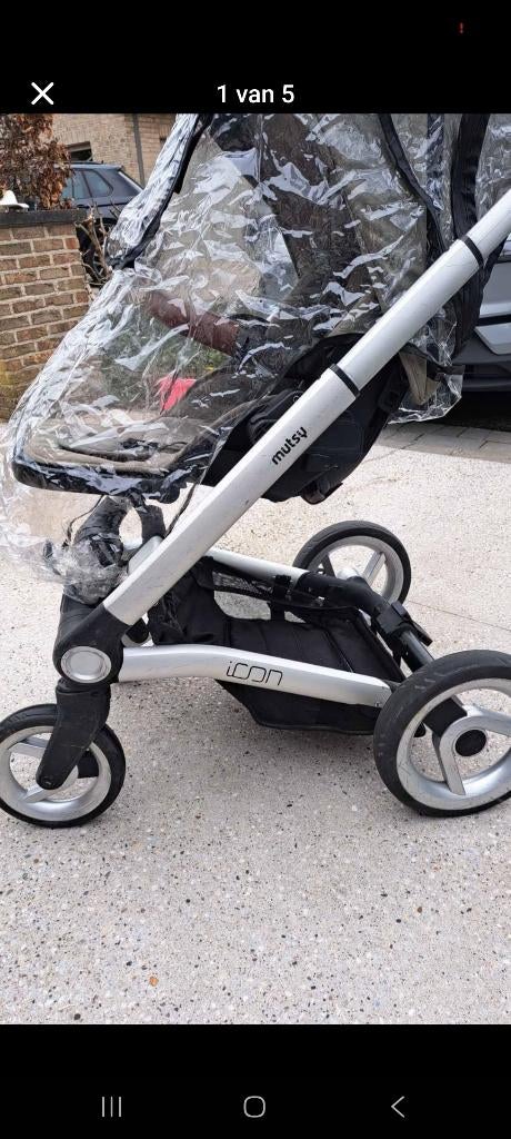 Buggy Mutsy icon, Kinderen en Baby's, Kinderwagens en Combinaties, Gebruikt, Met reiswieg, Mutsy, Ophalen
